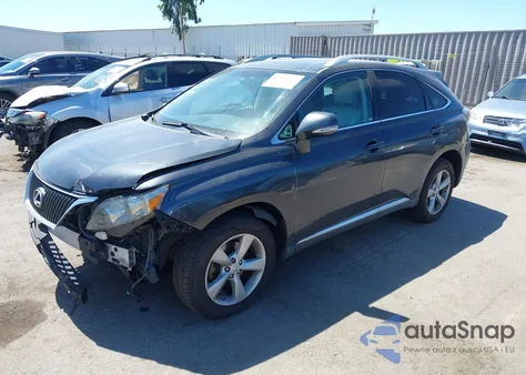 2010 Lexus Rx 350 from USA, damaged, VIN 2T2BK1BA0AC013882